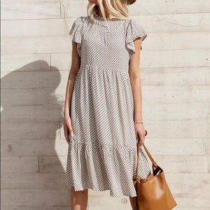 Bohme textile dress with pockets used like new